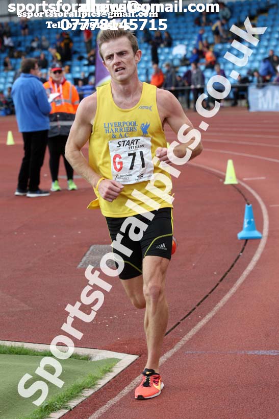 Senior mens Northern 6 Stage Road Relay, SportsCity, Manchester. Photo: David T. Hewitson/Sports for All Pics